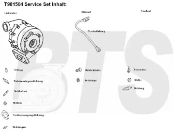 Компрессор BTS Turbo T981504